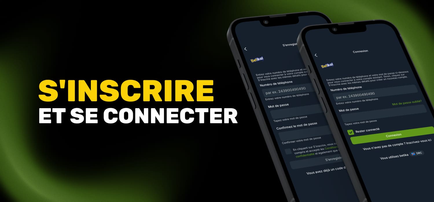 Comment s'inscrire et se connecter au compte Betika